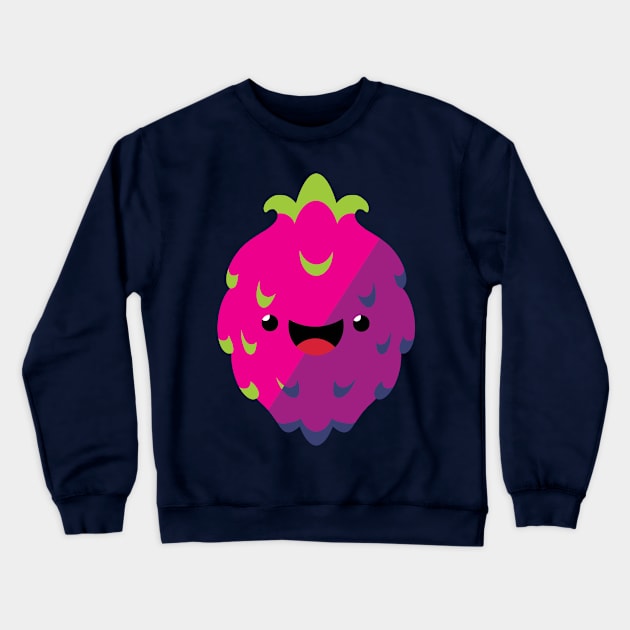 Dragon Fruit / Pitaya Crewneck Sweatshirt by ginaromoart